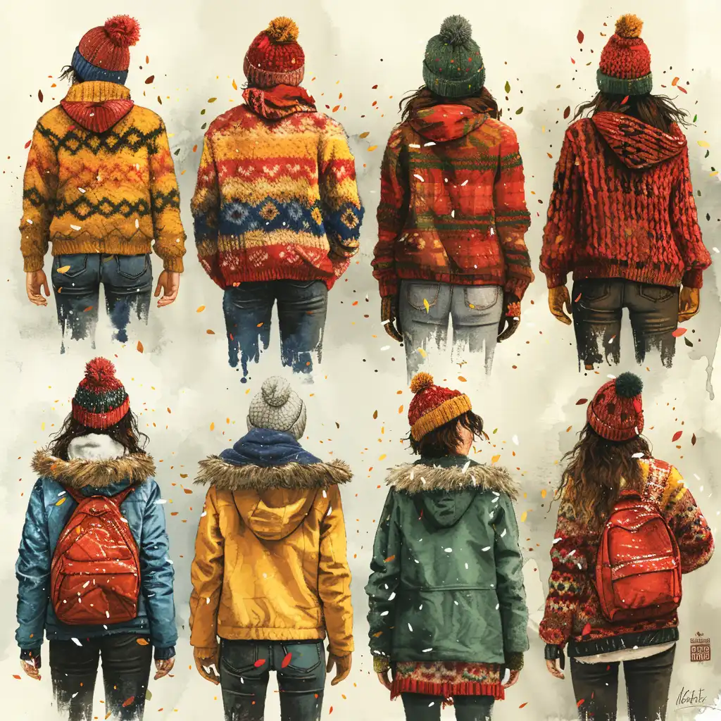 De Kunst van het Dragen van een Wintertrui